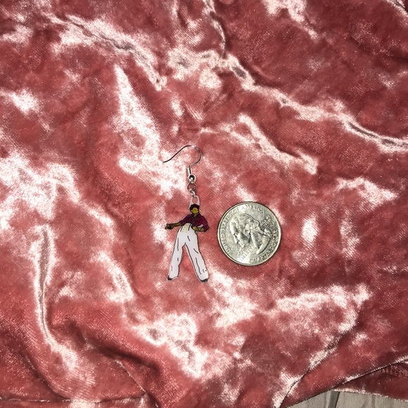 🚫SOLD ON MERCARI🚫Harry Styles Handmade Earrings - Picture 4 of 4